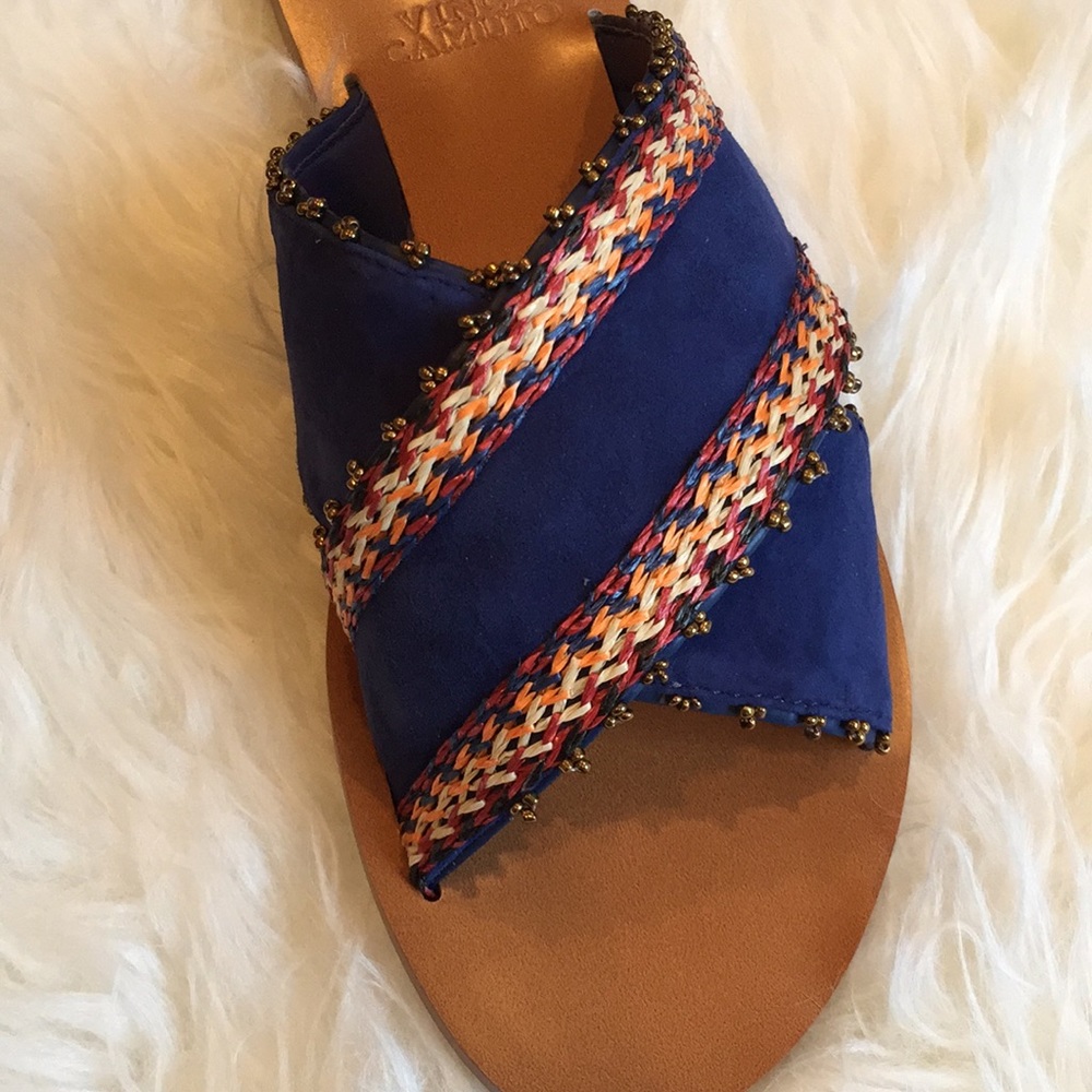 Vince Camuto Averal suede slides - Picture 3 of 5